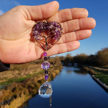 Load image into Gallery viewer, Tree of Life Crystal Pendant
