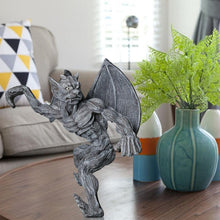Load image into Gallery viewer, Dragon Winged Gargoyle Fence Hanger
