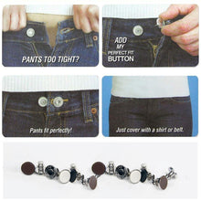 Load image into Gallery viewer, Hirundo No Sew Jean Button Replacement and Extender

