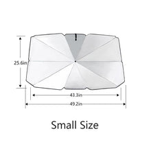 Load image into Gallery viewer, Vehicle Windshield Sun Umbrella

