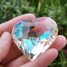 Load image into Gallery viewer, Hanging Heart Suncatcher Prism Crafts
