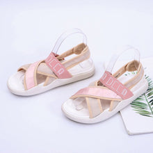 Load image into Gallery viewer, Peep Toe Comfortable Sport Casual Flat Sandals
