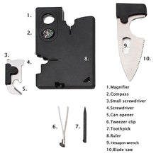 Load image into Gallery viewer, 10 in 1 Outdoor EDC Kits

