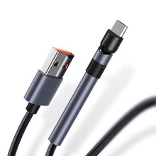 Load image into Gallery viewer, Swivel Phone Stand Charging Cable
