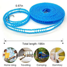 Load image into Gallery viewer, Portable Clothesline for Outdoor &amp; Home

