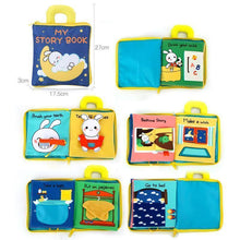 Load image into Gallery viewer, Early Education 3D Cloth Book
