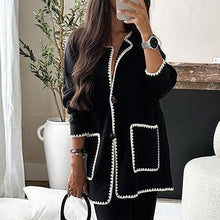 Load image into Gallery viewer, Solid Color Casual Two-Piece Suit
