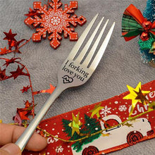 Load image into Gallery viewer, Engraved Fork - Best Funny Gift For Loved One
