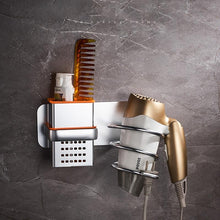 Load image into Gallery viewer, Wall-Mounted Hairdryer Rack

