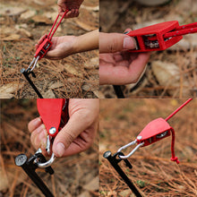 Load image into Gallery viewer, Portable Adjustable Fix Camping Rope
