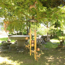 Load image into Gallery viewer, Retro Bronze Horse Wind Chime
