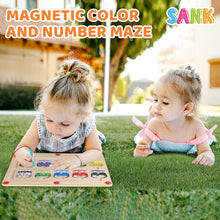 Load image into Gallery viewer, Magnetic Color and Number Maze
