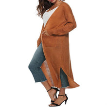 Load image into Gallery viewer, Knitted Acrylic Casual Solid Quilted Coat
