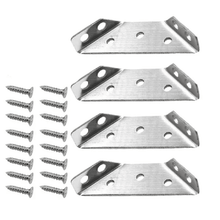 Load image into Gallery viewer, Universal Stainless Steel Furniture Corner Connector(10pcs)
