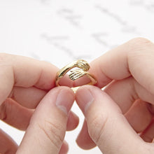 Load image into Gallery viewer, 2022 New-Couple Hug Ring Womens Day Gift Friends Mother Sister Girlfriend Gift
