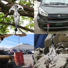 Load image into Gallery viewer, Stainless Steel Survival Folding Grappling Gravity Hook

