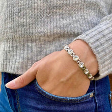 Load image into Gallery viewer, Titanium steel rhinestone bracelet
