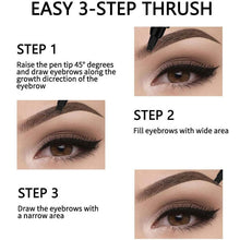 Load image into Gallery viewer, Waterproof Brow Pencil with Micro-Fork Tip
