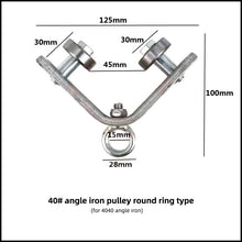 Load image into Gallery viewer, Angle Iron Pulley
