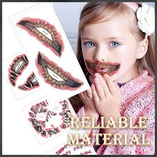 Load image into Gallery viewer, 🎃Halloween prank makeup temporary tattoo🎃

