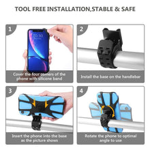 Load image into Gallery viewer, Universal Bicycle Mobile Phone Holder
