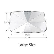 Load image into Gallery viewer, Vehicle Windshield Sun Umbrella
