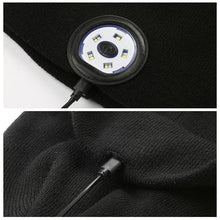 Load image into Gallery viewer, Bluetooth Beanie Hat with LED Headlight
