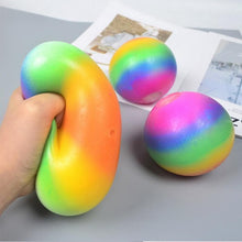 Load image into Gallery viewer, Colorful Vent Ball Press Decompression Toy
