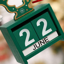 Load image into Gallery viewer, Calendar Block - Wooden Perpetual Desk Calendar
