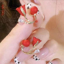 Load image into Gallery viewer, Versatile Tulip Flower Earrings
