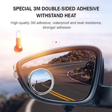 Load image into Gallery viewer, 360° Rotation Car Reversing Small Round Mirrors (2pcs)
