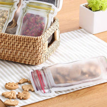 Load image into Gallery viewer, Jar Zipper Bags, set of 5
