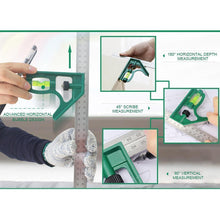 Load image into Gallery viewer, Multifunction Active Square Ruler Angle Ruler
