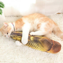 Load image into Gallery viewer, Catnip fish toy
