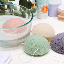 Load image into Gallery viewer, Konjac Sponge Face Wash Puff
