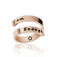 Load image into Gallery viewer, Thin Wrap Adjustable Ring

