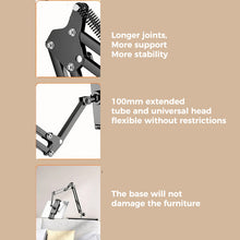 Load image into Gallery viewer, Retractable Hidden Bedside Phone Tablet Holder
