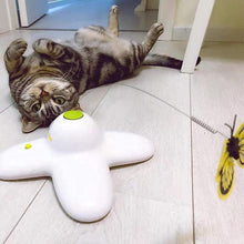 Load image into Gallery viewer, Automaic Butterfly Funny Cat Toy
