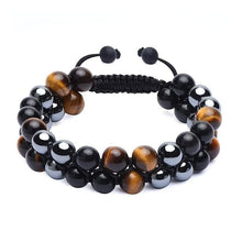 Load image into Gallery viewer, Double-layered Gemstone Bracelet
