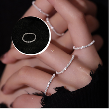 Load image into Gallery viewer, Simple Thin Glitter Ring
