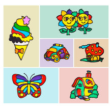 Load image into Gallery viewer, DIY Drawing Toys Cartoon Glue Tempera Painting
