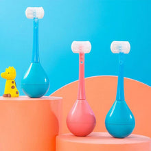 Load image into Gallery viewer, Three-sided Children&#39;s Toothbrush

