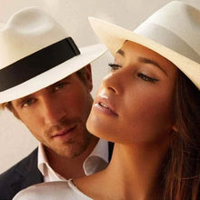 Load image into Gallery viewer, Adjustable Classic Panama Hat

