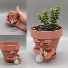 Load image into Gallery viewer, Pot Smoking Potted Planter
