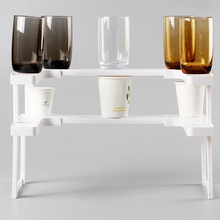 Load image into Gallery viewer, Adjustable Two Layers Spice Rack
