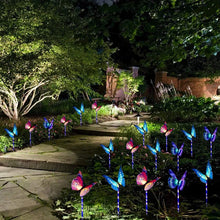 Load image into Gallery viewer, Outdoor Solar Garden Butterfly Lights Decor
