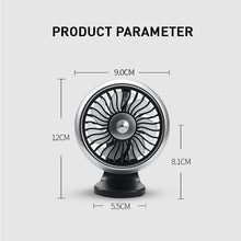 Load image into Gallery viewer, Car Air Vent USB Fan
