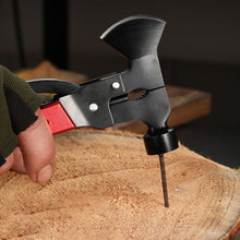 Load image into Gallery viewer, Steel Hammer Axe Multitool for Camping
