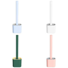 Load image into Gallery viewer, Silicone Toilet Brush and Holder Set

