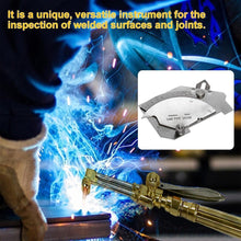 Load image into Gallery viewer, Hirundo Welding Inspection Ruler Weld Gauge
